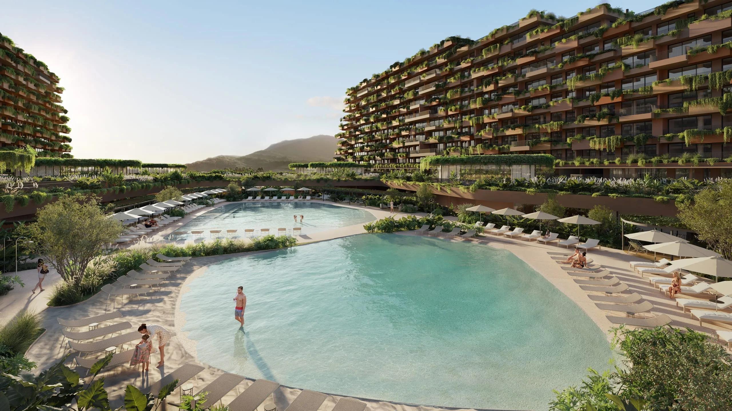 All Resort Club Residence — vista geral