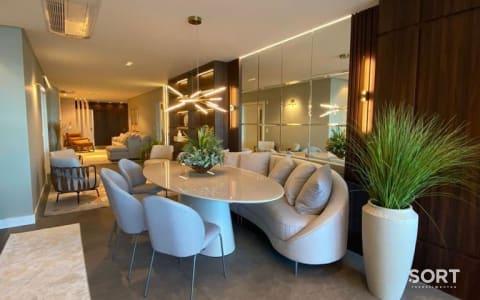 Sala de Jantar Apartamento Frente Mar no Edifício Diamond Hill Sala de Jantar Apartamento Frente Mar no Edifício Diamond Hill