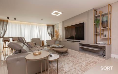 Living Apartamento Vista Mar no Edifício Infinity Coast Living Apartamento Vista Mar no Edifício Infinity Coast