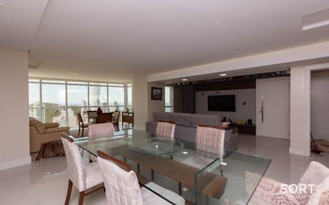 Sala de Jantar Apartamento com Vista Mar no Edifício Alameda Jardins Sala de Jantar Apartamento com Vista Mar no Edifício Alameda Jardins