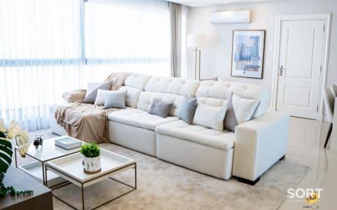 Sala de Estar Apartamento Quadra Mar no Edifício Priviliège Residence Sala de Estar Apartamento Quadra Mar no Edifício Priviliège Residence