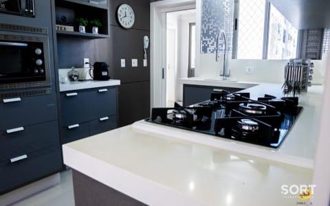 Cozinha Apartamento Quadra Mar no Edifício Priviliège Residence Cozinha Apartamento Quadra Mar no Edifício Priviliège Residence