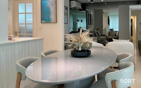 Sala de Jantar Apartamento no Edifício L'Essence Residence Sala de Jantar Apartamento no Edifício L'Essence Residence