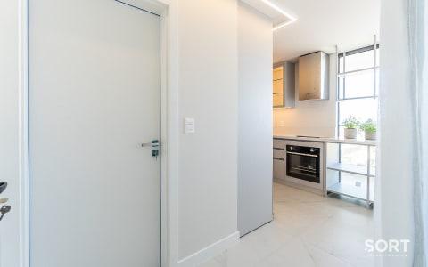 Cozinha Apartamento Vista Mar no Edifício Surfers Paradise - Praia Brava Cozinha Apartamento Vista Mar no Edifício Surfers Paradise - Praia Brava