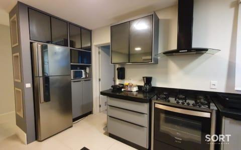 Cozinha Apartamento no Edifício Brava Beach Internacional Cozinha Apartamento no Edifício Brava Beach Internacional