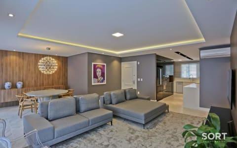 Sala de Estar Apartamento Quadra Mar no Edifício Acqualina Residence Sala de Estar Apartamento Quadra Mar no Edifício Acqualina Residence