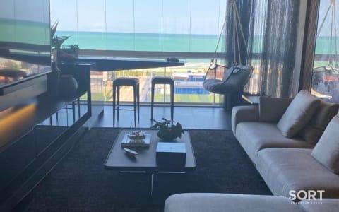 Living Apartamento Vista Mar no Amores da Brava Living Apartamento Vista Mar no Amores da Brava