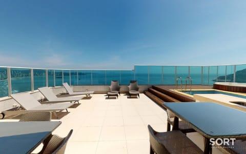 Terraço Apartamento Cobertura Duplex Frente Mar no Edifício Costão da Barra Terraço Apartamento Cobertura Duplex Frente Mar no Edifício Costão da Barra