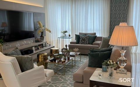 Living Apartamento Quadra Mar no Edifício Acqualina Residence Living Apartamento Quadra Mar no Edifício Acqualina Residence