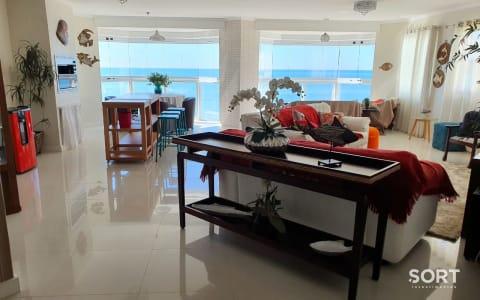 Living Apartamento Frente Mar no Edifício Maria Luiza Living Apartamento Frente Mar no Edifício Maria Luiza