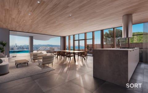 Amplo Living Apartamento no Edifício Infinitá Treehouse Amplo Living Apartamento no Edifício Infinitá Treehouse