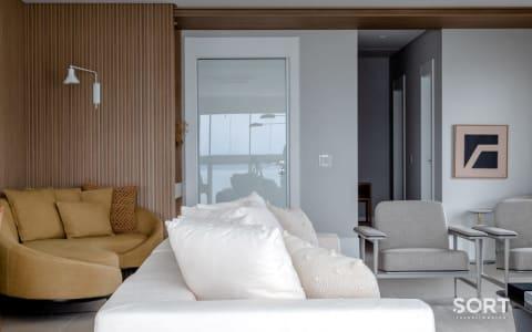 Sala Apartamento Frente Mar no Edifício Ibiza Towers Sala Apartamento Frente Mar no Edifício Ibiza Towers