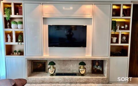 Sala de Estar Apartamento no Edifício Império das Ondas Sala de Estar Apartamento no Edifício Império das Ondas