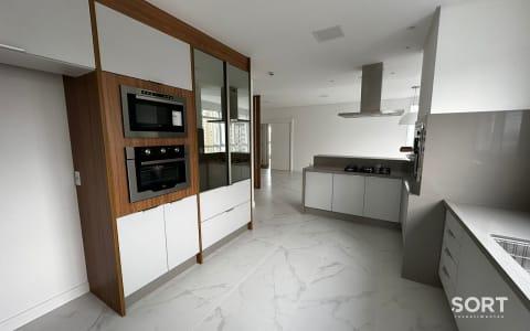 Cozinha Apartamento Vista Mar Andar Alto no Edifício Unique Tower Cozinha Apartamento Vista Mar Andar Alto no Edifício Unique Tower