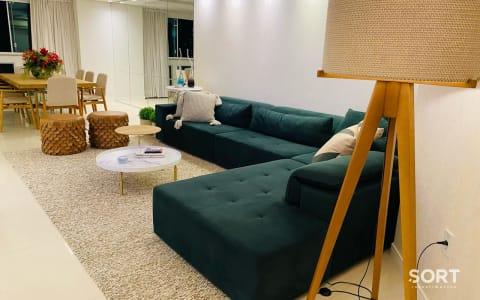 Sala de Estar Apartamento Decorado no Edifício Calla d´Volpi Residence Sala de Estar Apartamento Decorado no Edifício Calla d´Volpi Residence