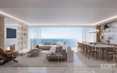 Sala de Estar Cobertura Duplex Frente Mar no Edifício Titanium Tower Sala de Estar Cobertura Duplex Frente Mar no Edifício Titanium Tower