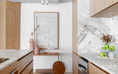 Cozinha Apartamento Frente Mar no Edifício Praia do Sol Cozinha Apartamento Frente Mar no Edifício Praia do Sol