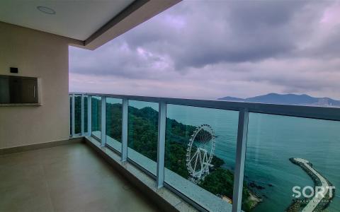 Sacada Apartamento Vista Mar na Barra Norte Sacada Apartamento Vista Mar na Barra Norte