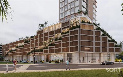 Fachada Apartamento na Planta Edifício High Line Residence Fachada Apartamento na Planta Edifício High Line Residence