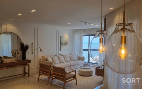 Sala de Estar Apartamento Decorado no Edifício New York Apartaments Sala de Estar Apartamento Decorado no Edifício New York Apartaments