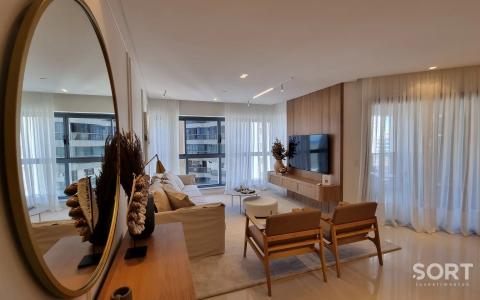 Sala de Estar Apartamento Decorado no Edifício New York Apartaments Sala de Estar Apartamento Decorado no Edifício New York Apartaments