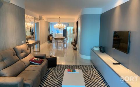 Living Apartamento Frente Mar para Locação Living Apartamento Frente Mar para Locação