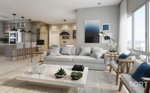 Sala de Estar Apartamento no Edifício Hamptons Village Sala de Estar Apartamento no Edifício Hamptons Village