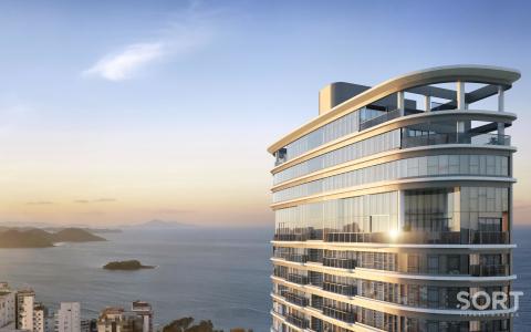 Vista Apartamento no Edifício Elbrus em Balneário Camboriú Vista Apartamento no Edifício Elbrus em Balneário Camboriú