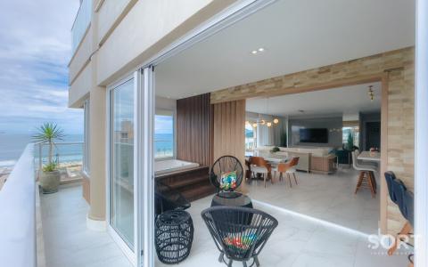 Sacada apartamento no Edifício Brava Arts na Praia Brava em Itajaí Sacada apartamento no Edifício Brava Arts na Praia Brava em Itajaí