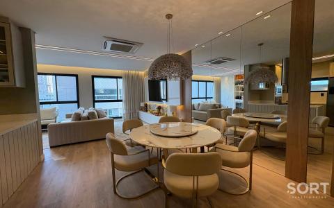 Sala de jantar Apartamento no Edifício Allegra Sala de jantar Apartamento no Edifício Allegra