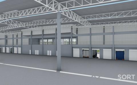 Galpão Logístico para locação de 4.122,50 m² Galpão Logístico para locação de 4.122,50 m²